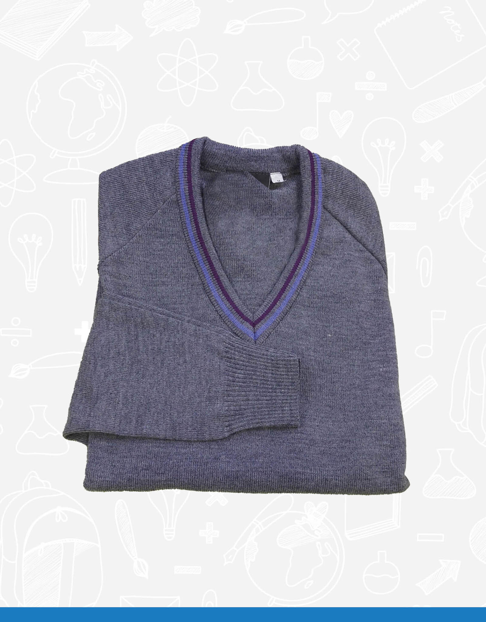 Hunter Cedar Lodge Y11-12 V-Neck Jumper