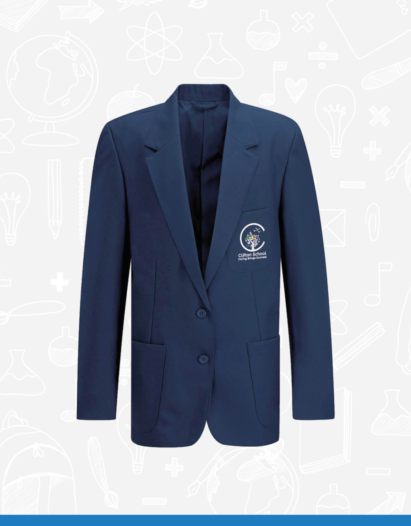 Banner Clifton School Girls Blazer (1UB)