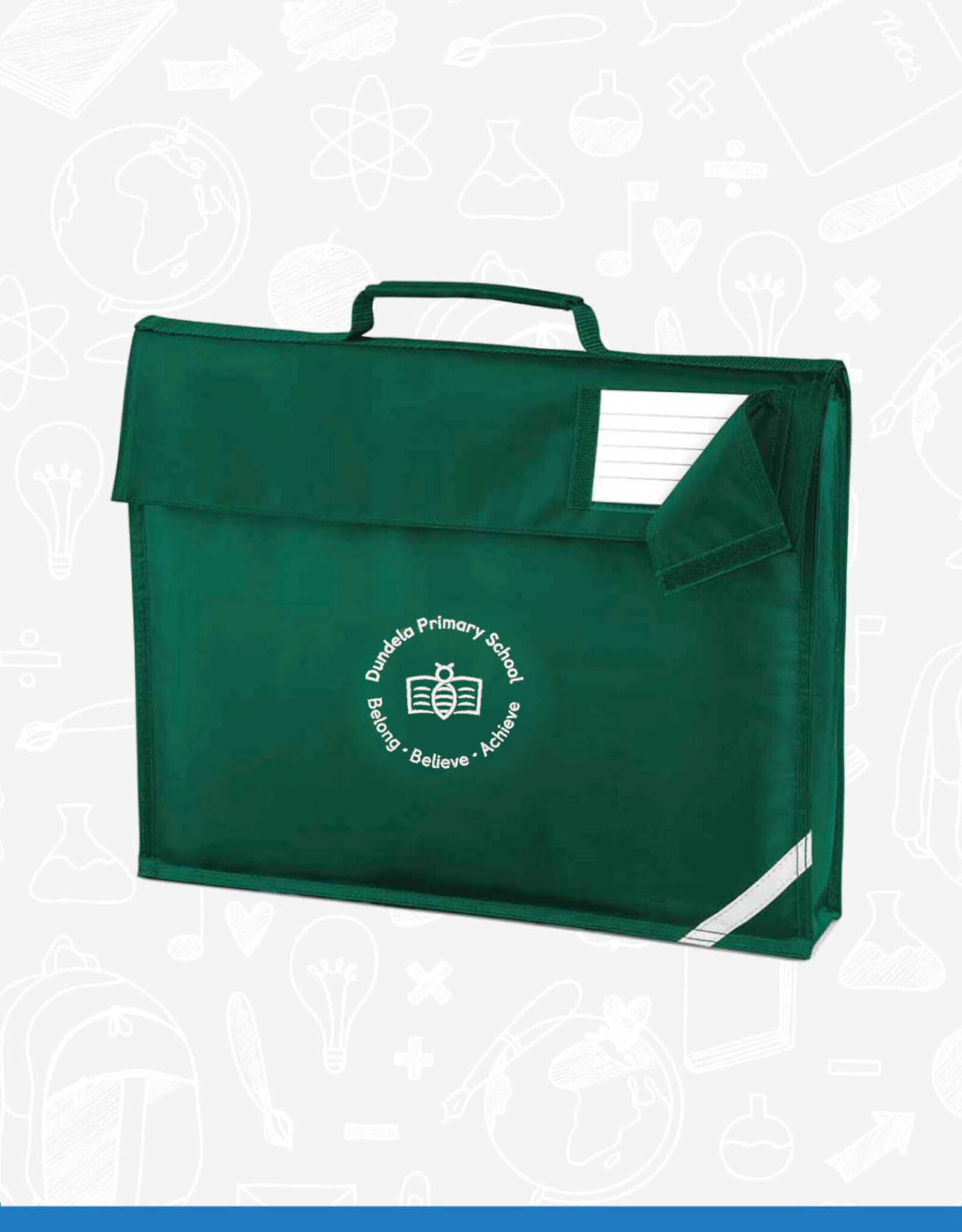 Quadra Dundela Primary Book Bag (QD51)