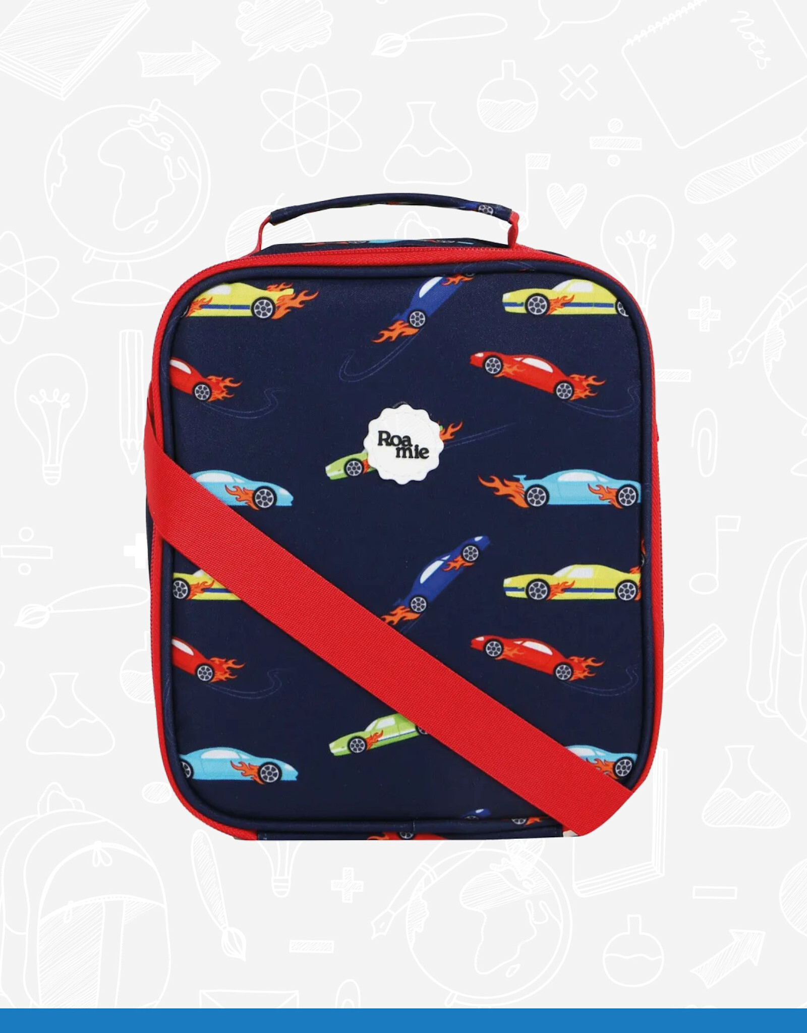 Roamie Roamie Cars Lunch Bag (ROAMIELB24CA)