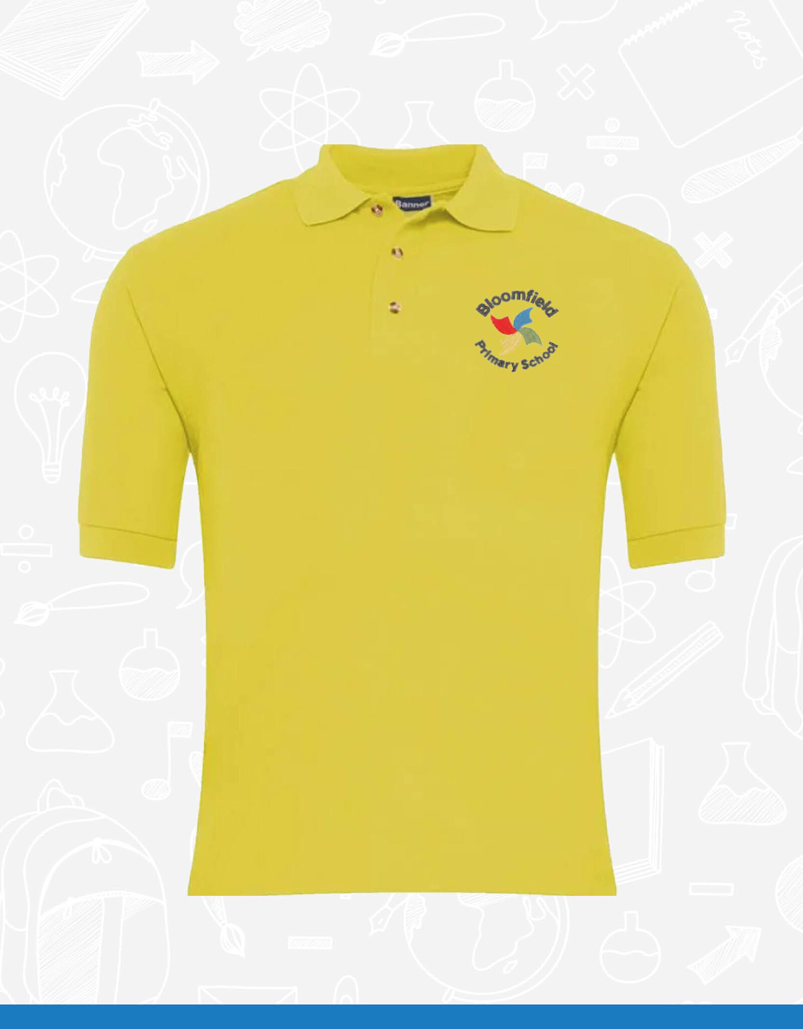 Banner Bloomfield PS - P1-P2 Polo Shirt (3PP)