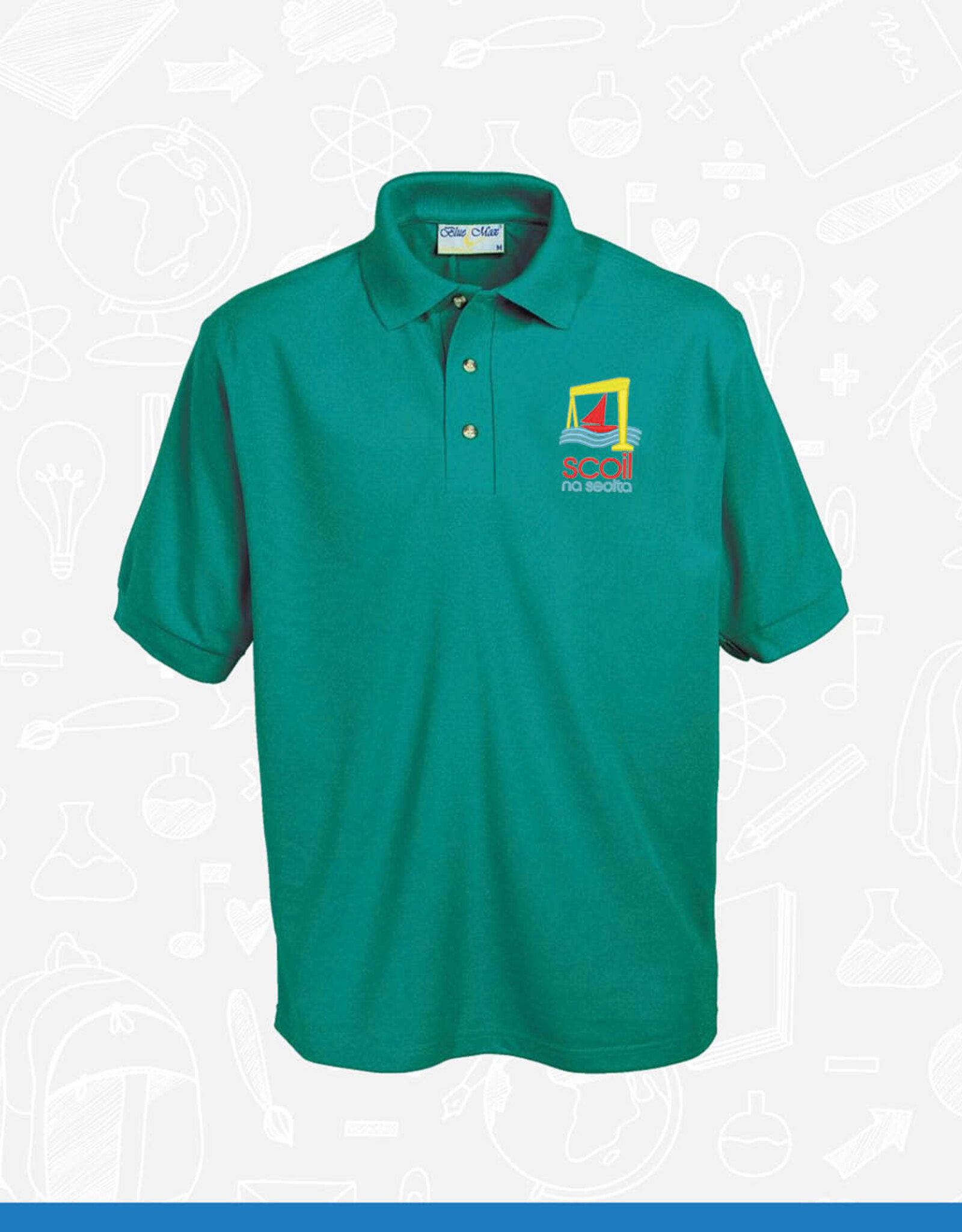 Banner Scoíl na Seolta Polo Shirt (3PP)