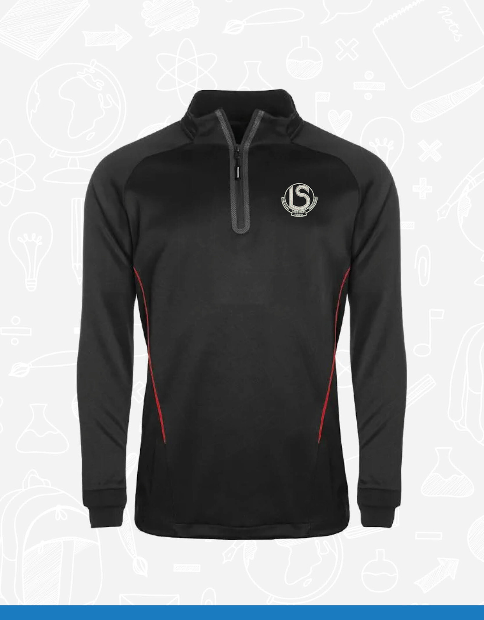 Aptus Longstone School PE 1/4 Zip Top (111891)