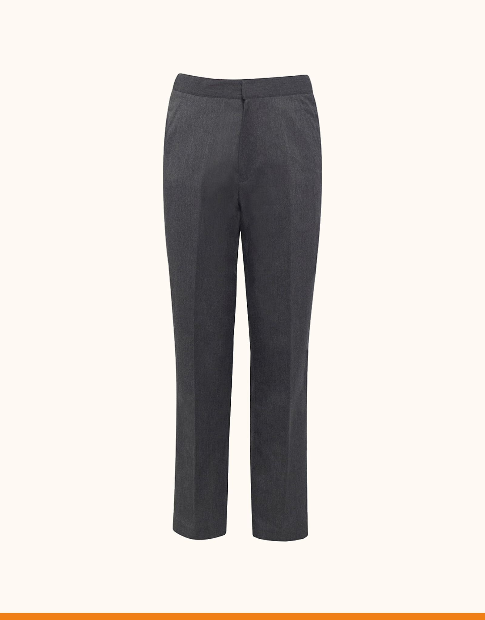 Banner Fulham Junior Flat Front Trouser (1K6) Grey 26"W 26 Leg