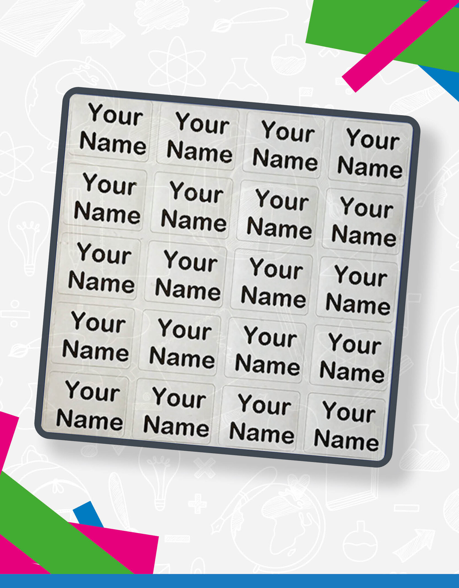 WASH-PROOF NAME LABELS – No Ironing, No Sewing, Just Stick & Stay - Guaranteed!