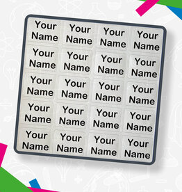 Wash Proof Name Labels