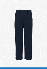 Banner Navy Relaxed Fit Mock Fly Trousers (1K12)