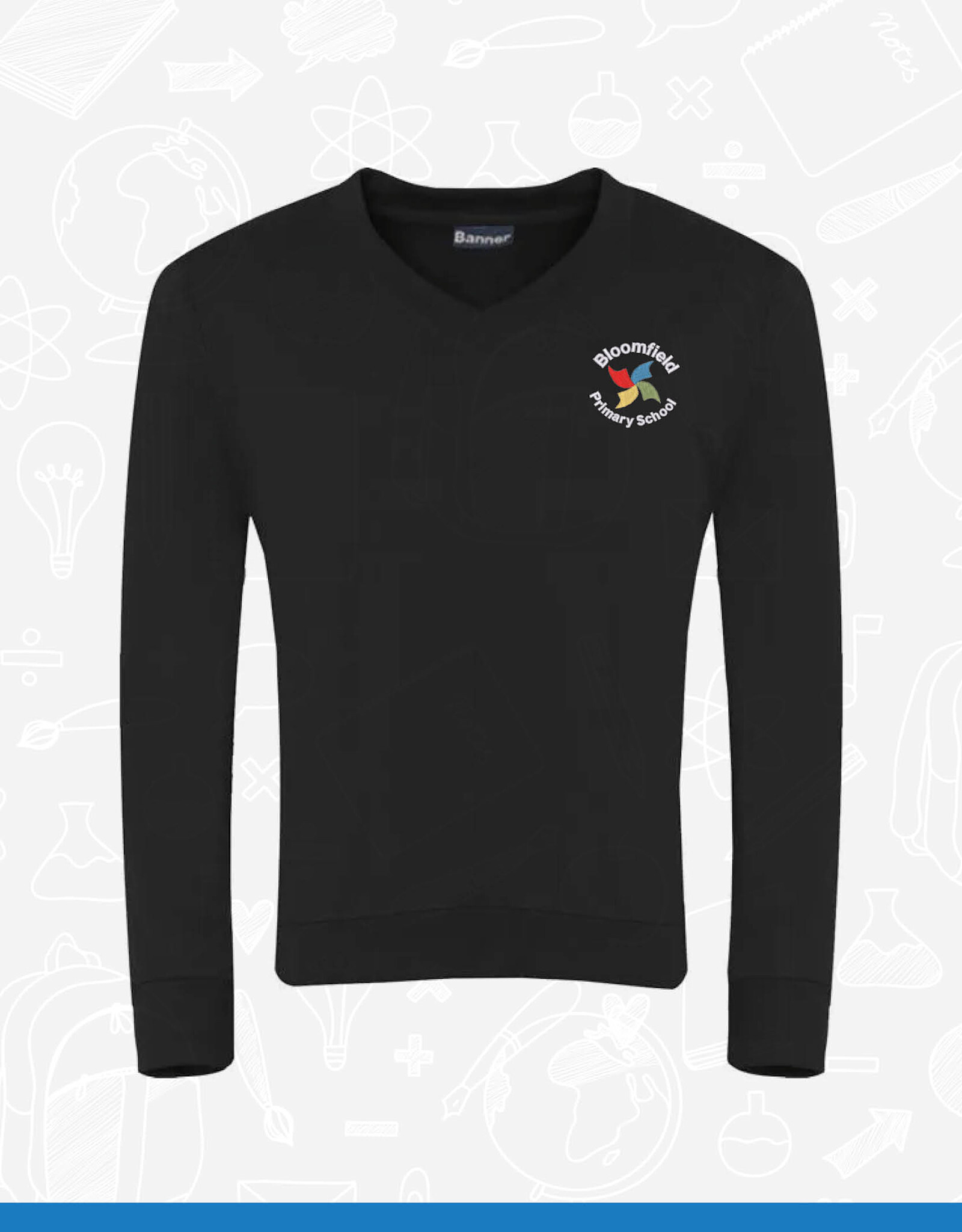 Banner Bloomfield Primary V-Neck (3SV)
