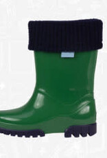 Term Kids Roll Top Wellies (M2001601) Green / Navy 13 - 1