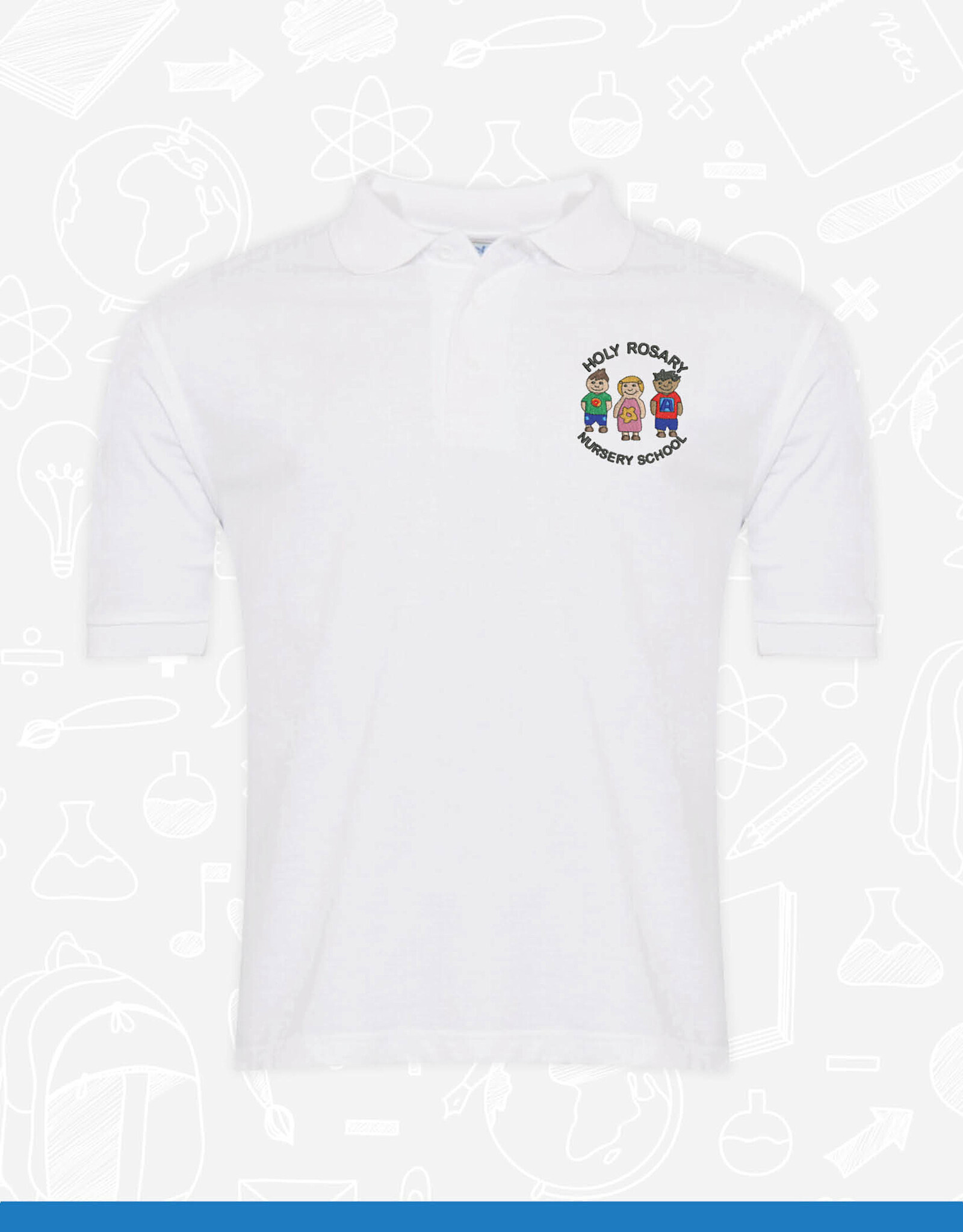 Banner Holy Rosary Nursery Polo (3PP)