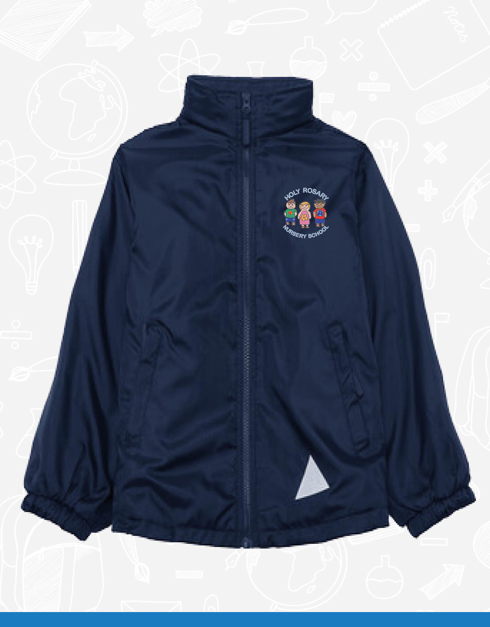 Banner Holy Rosary Nursery Jacket (3KM) Optional