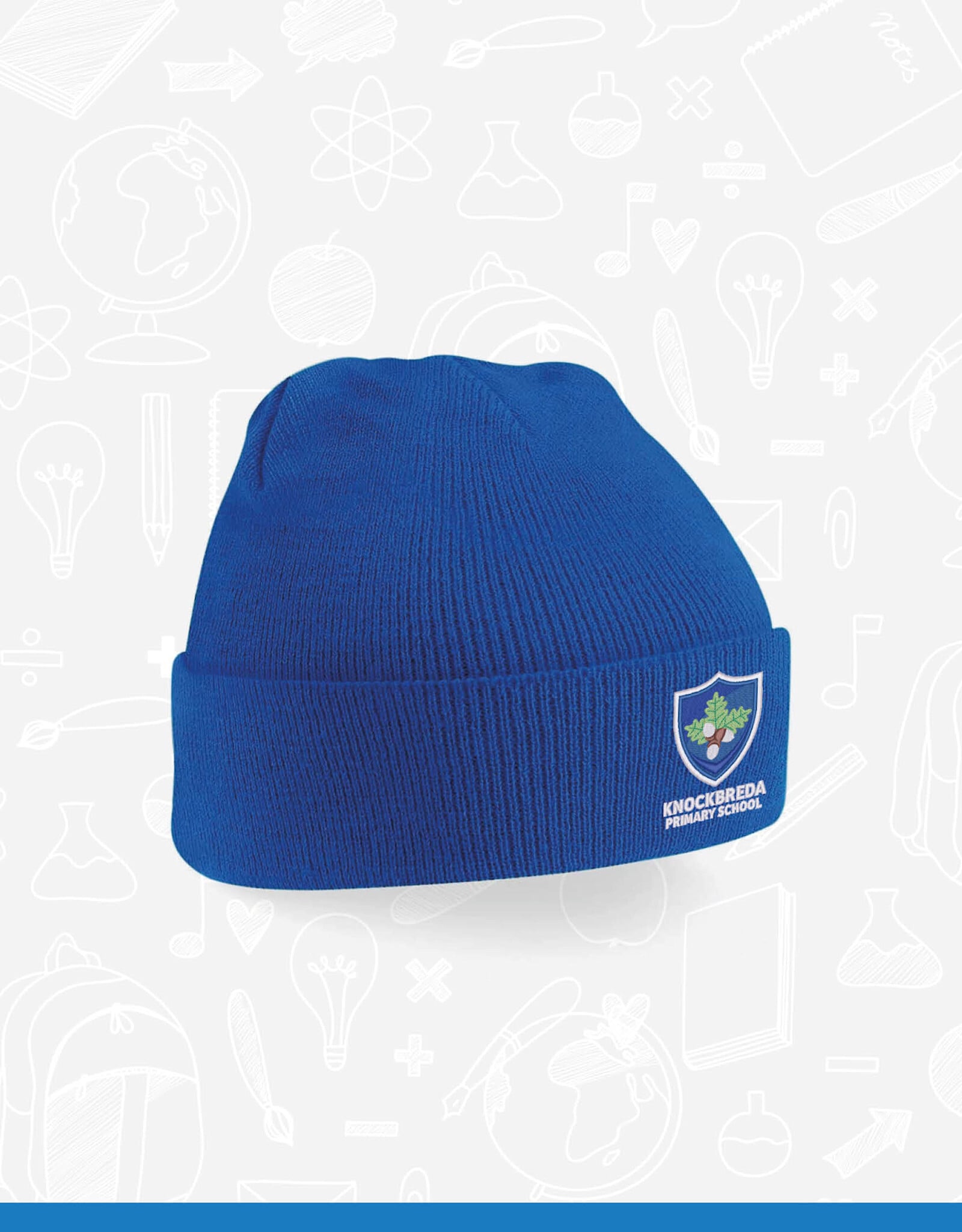 Beechfield Knockbreda Primary School Beanie (BB45B)