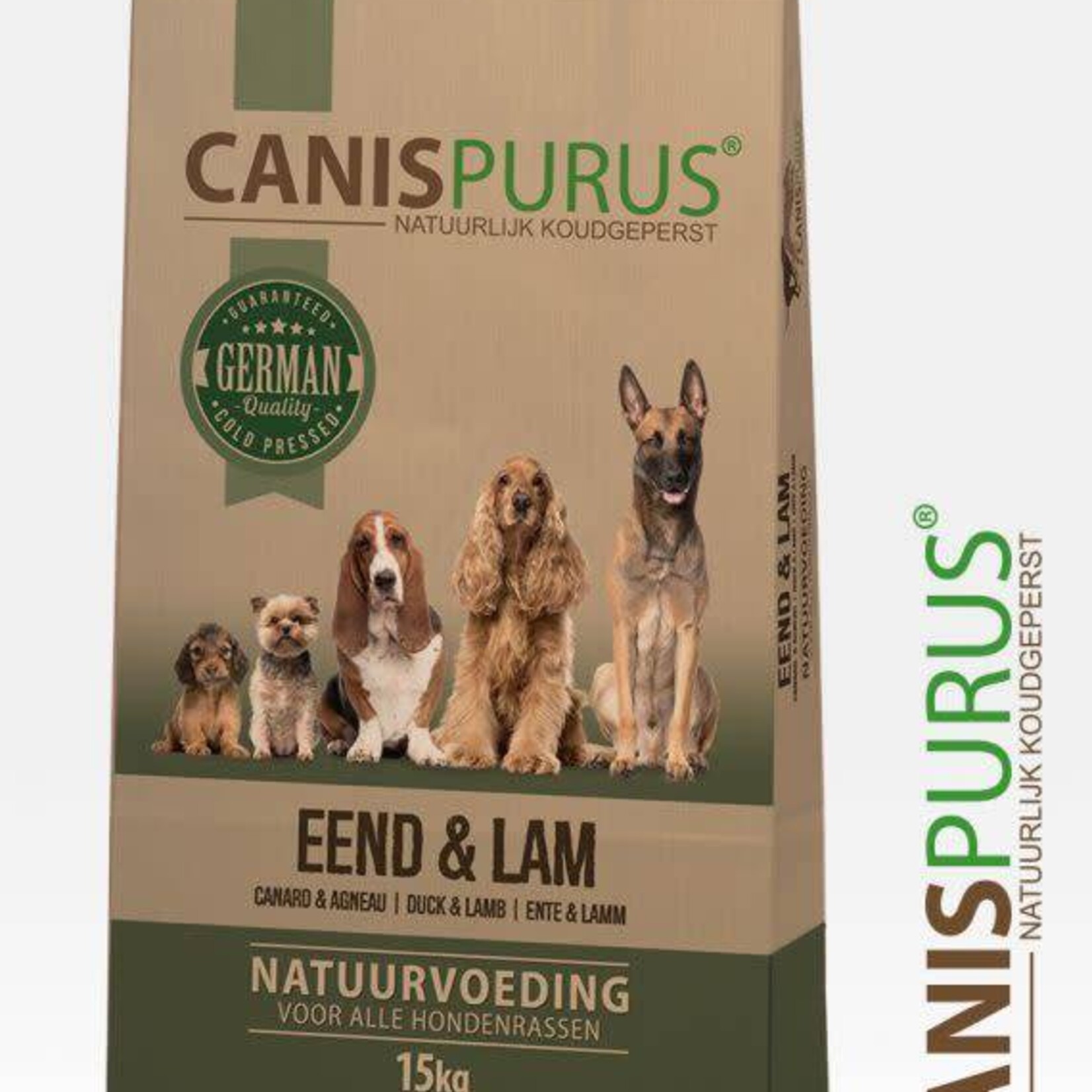 Canis Purus Canis Purus brokken eend 15kg