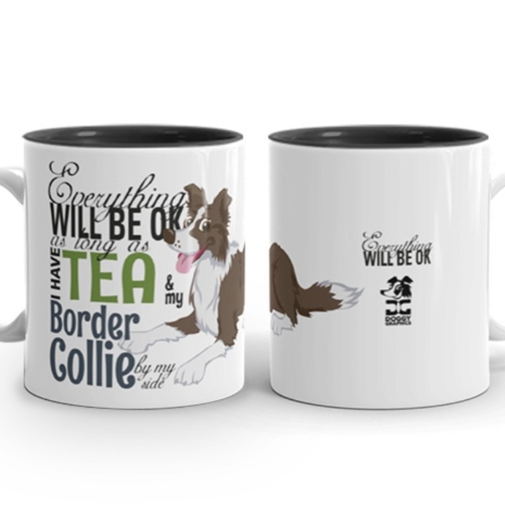 Doggygraphics DG mok BC brown and tea