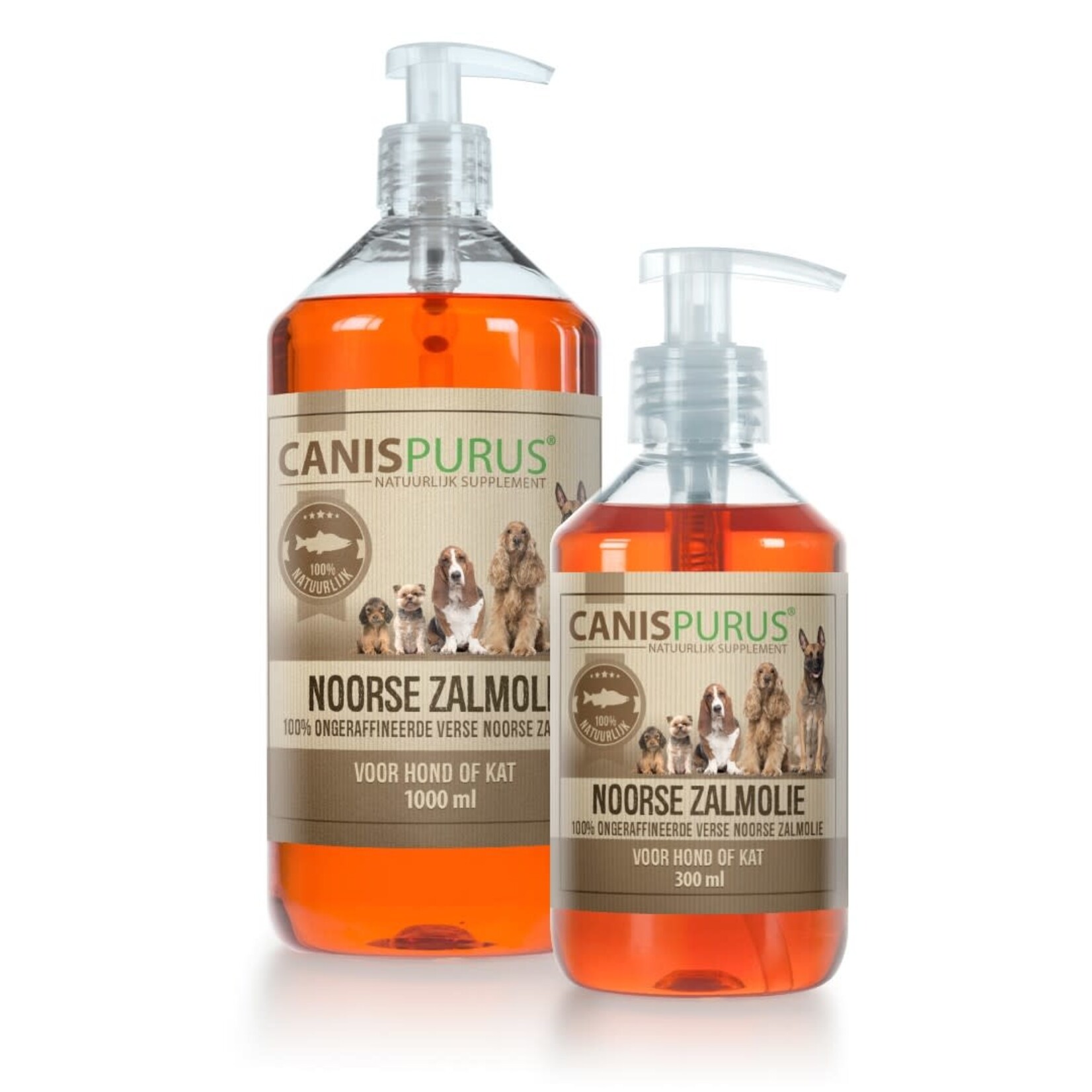 Canis Purus Canis Purus Noorse zalmolie 300ml