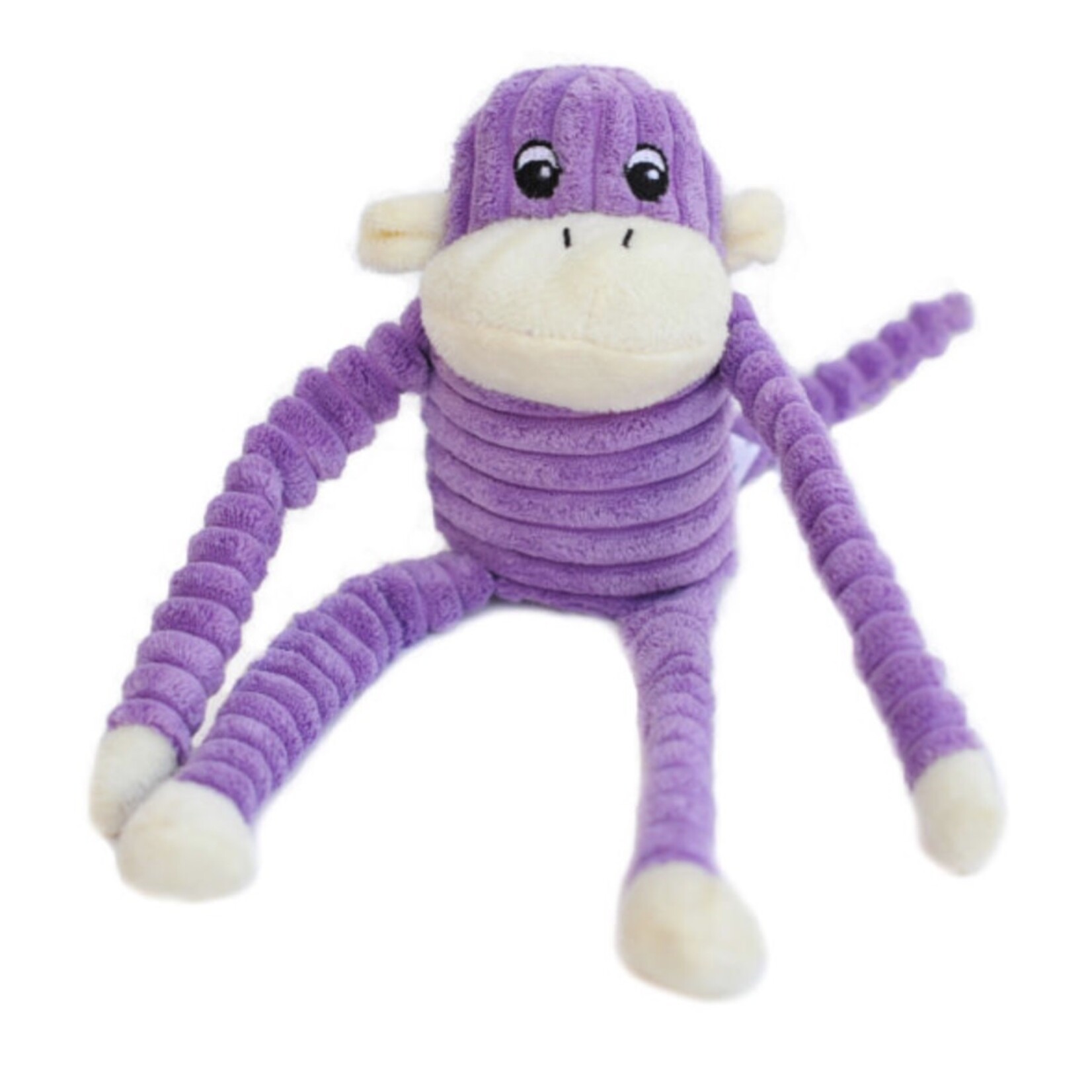 Zippypawz Spencer the Crinkle Monkey S paars