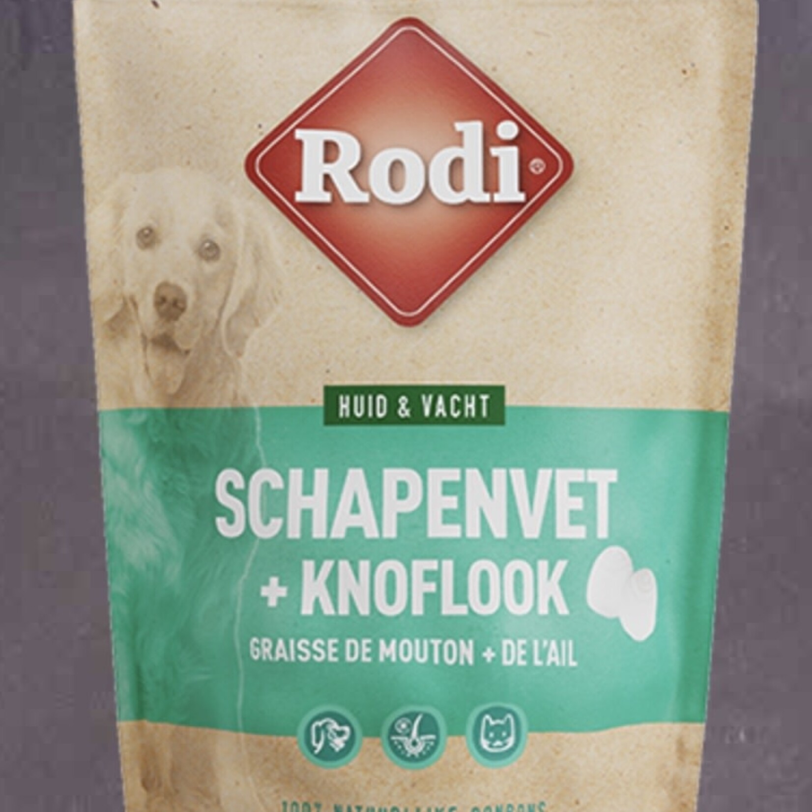 Rodi schapenvet bonbons knoflook 200 gr