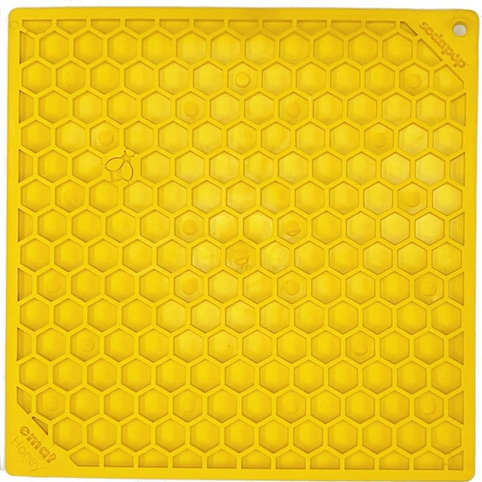 Sodapup Sodapup Lickmat Honeycomb Large – Yellow