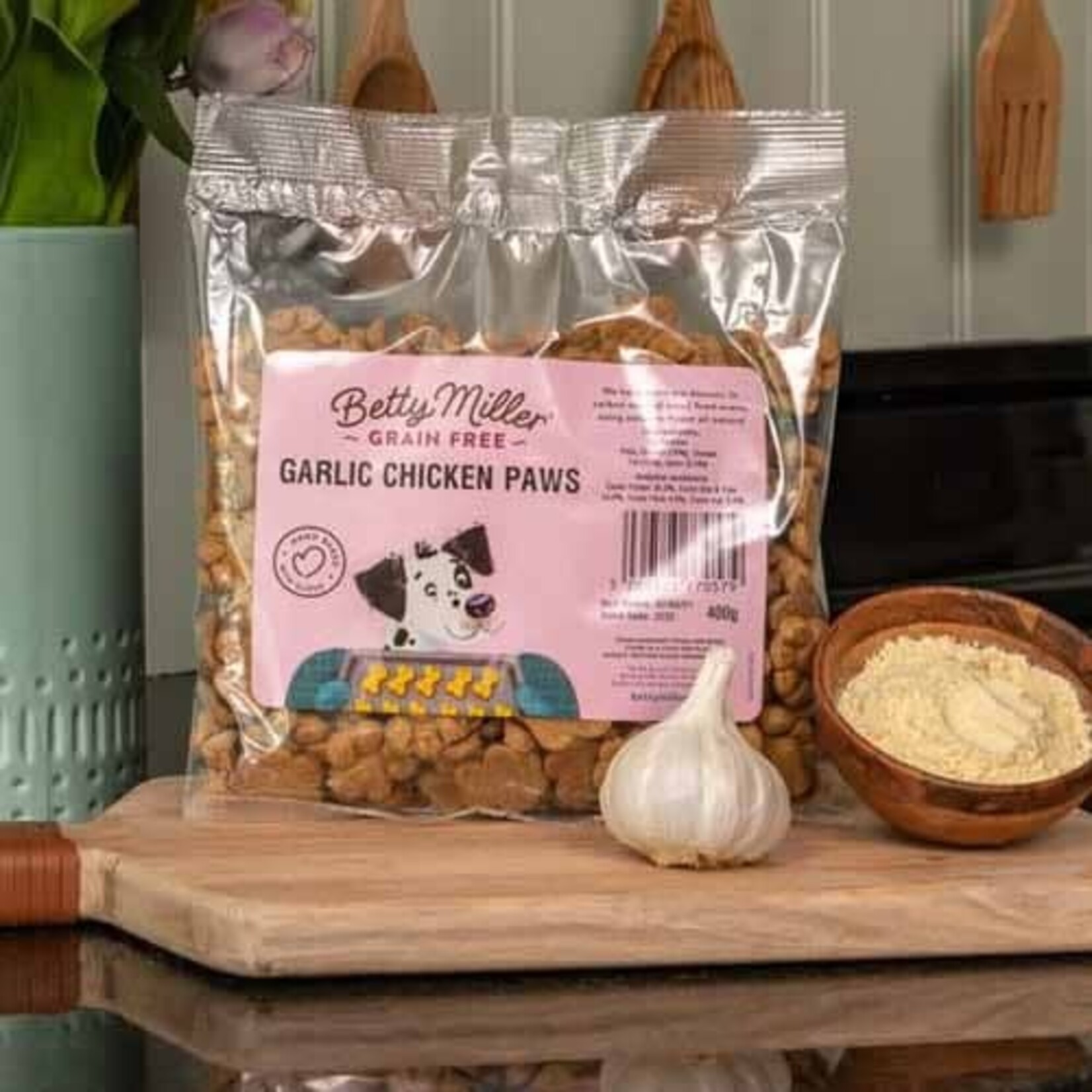 Betty Miller Betty Miller (Grain Free) Garlic chicken paws 400 gr