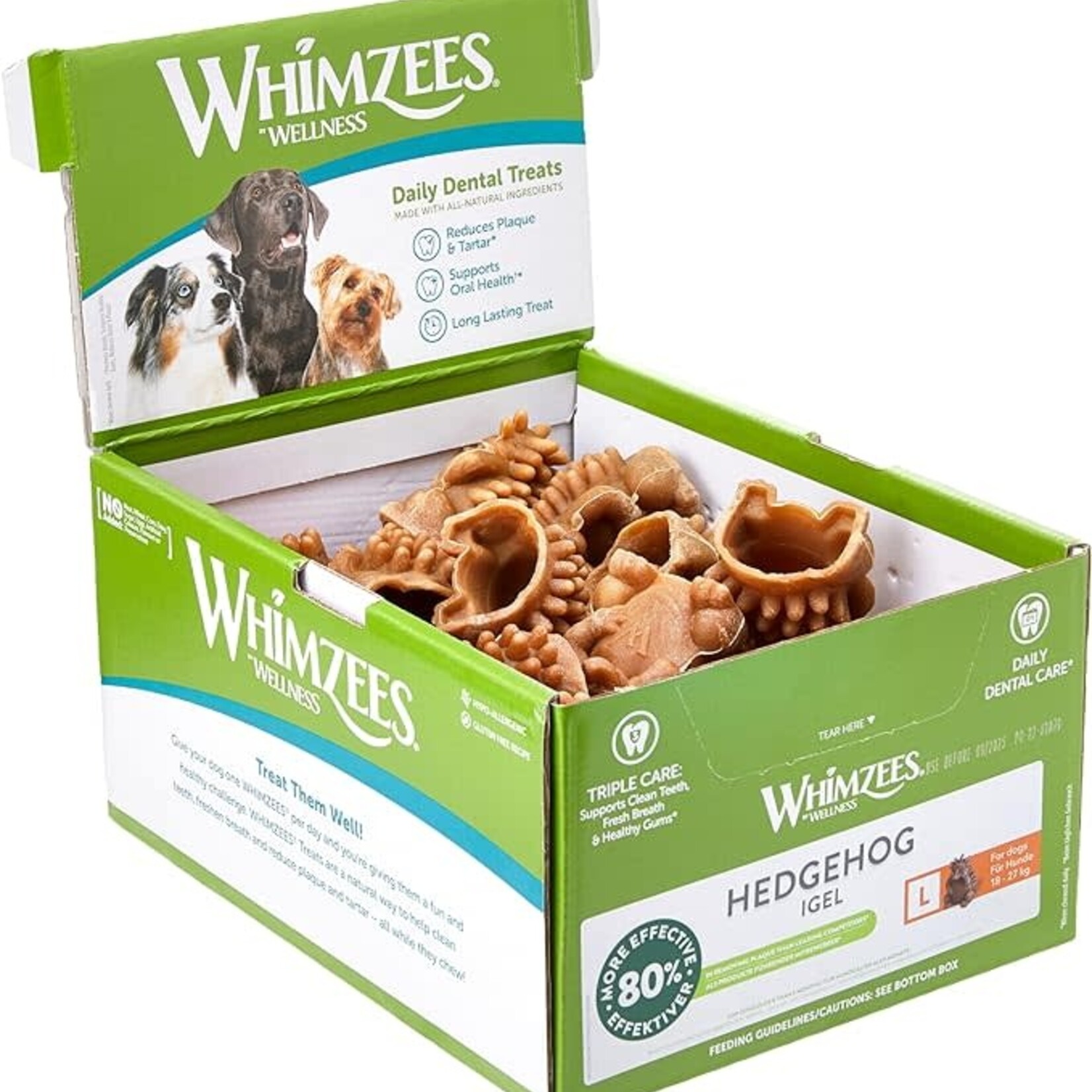 Whimzees Whimzees egel L (18-27 kg)