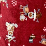 Dogs Make My Day hondendeken Kerst rendier rood