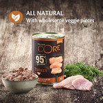 Wellness Core Wellness Core meat - kalkoen - blik 400 gr