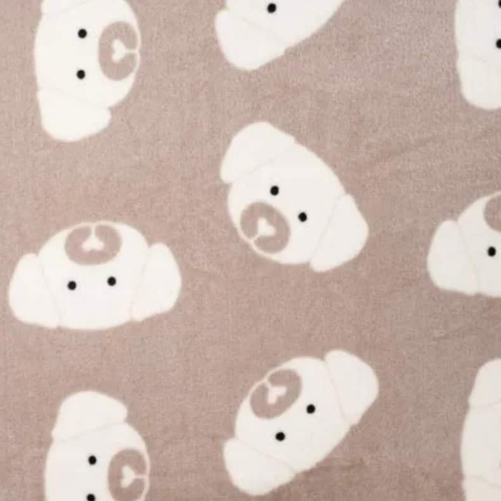 hondenkussen hartenhondjes wit / beige