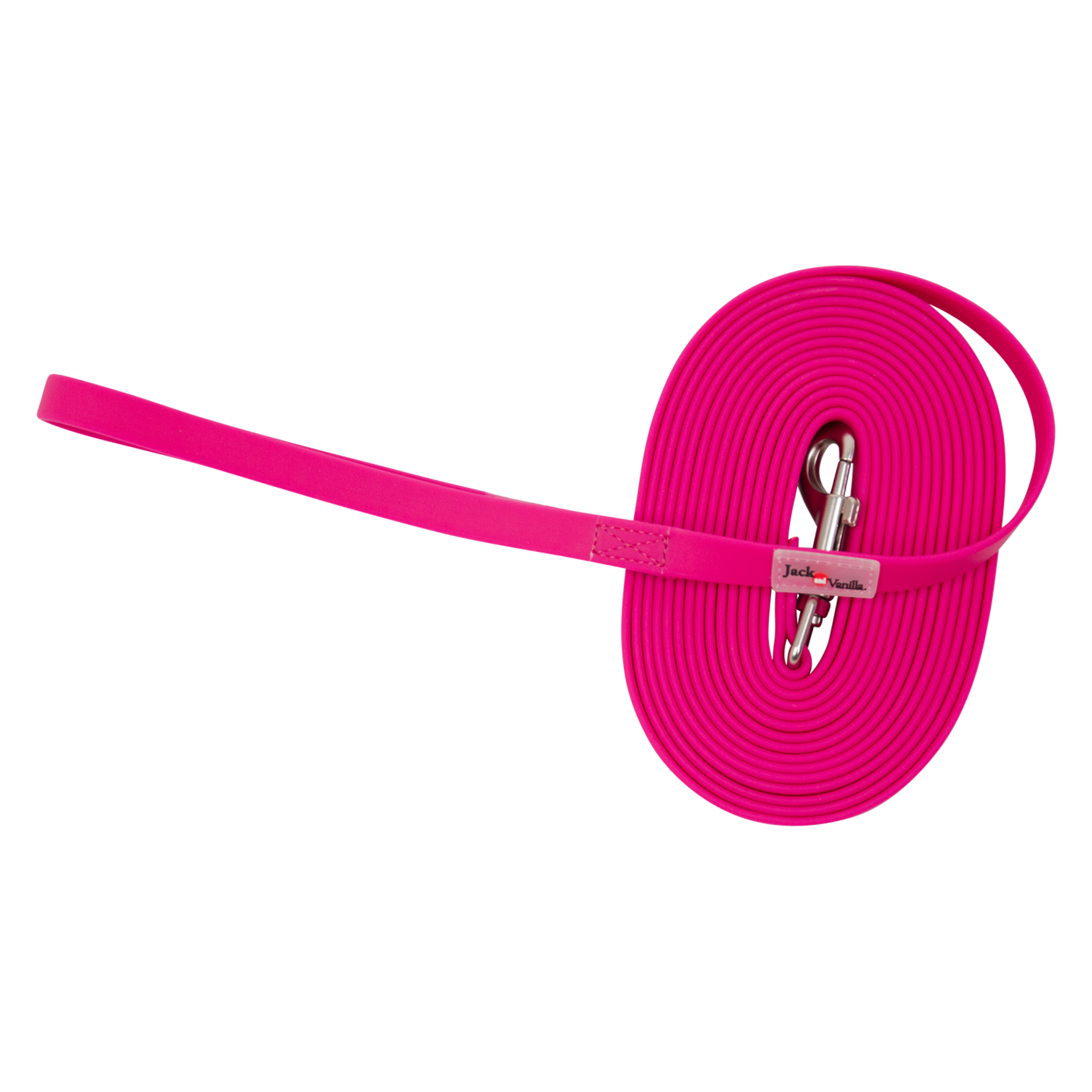 Jack & Vanilla J&V sport expedition lange lijn met musketon - 5 m (afwasbaar) - 1,5 cm breed