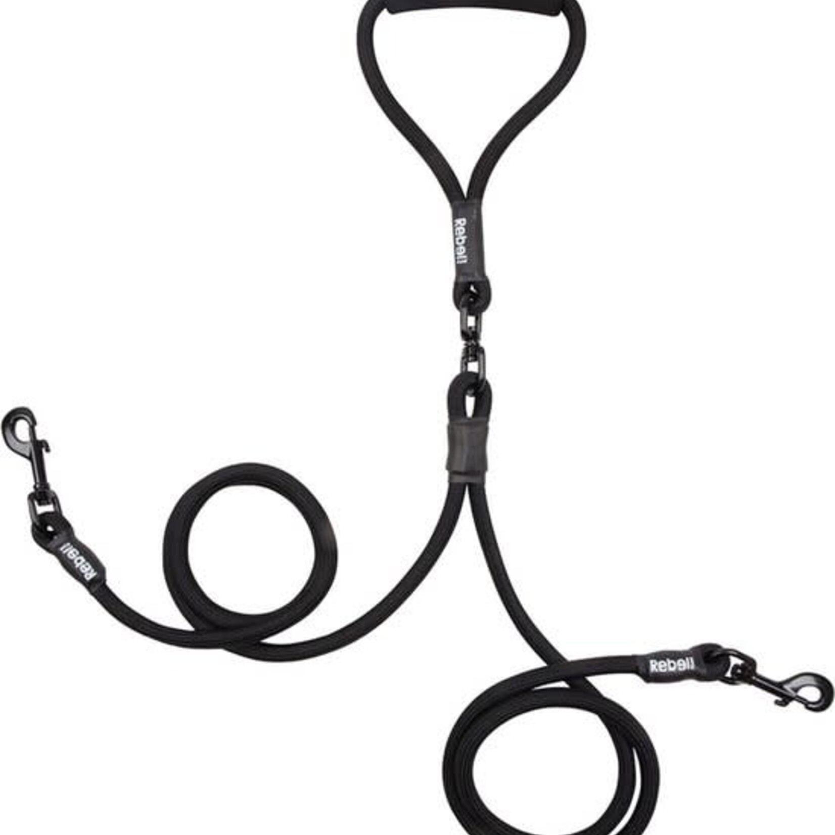 Rebel Petz Adjustable Double Dog Leash