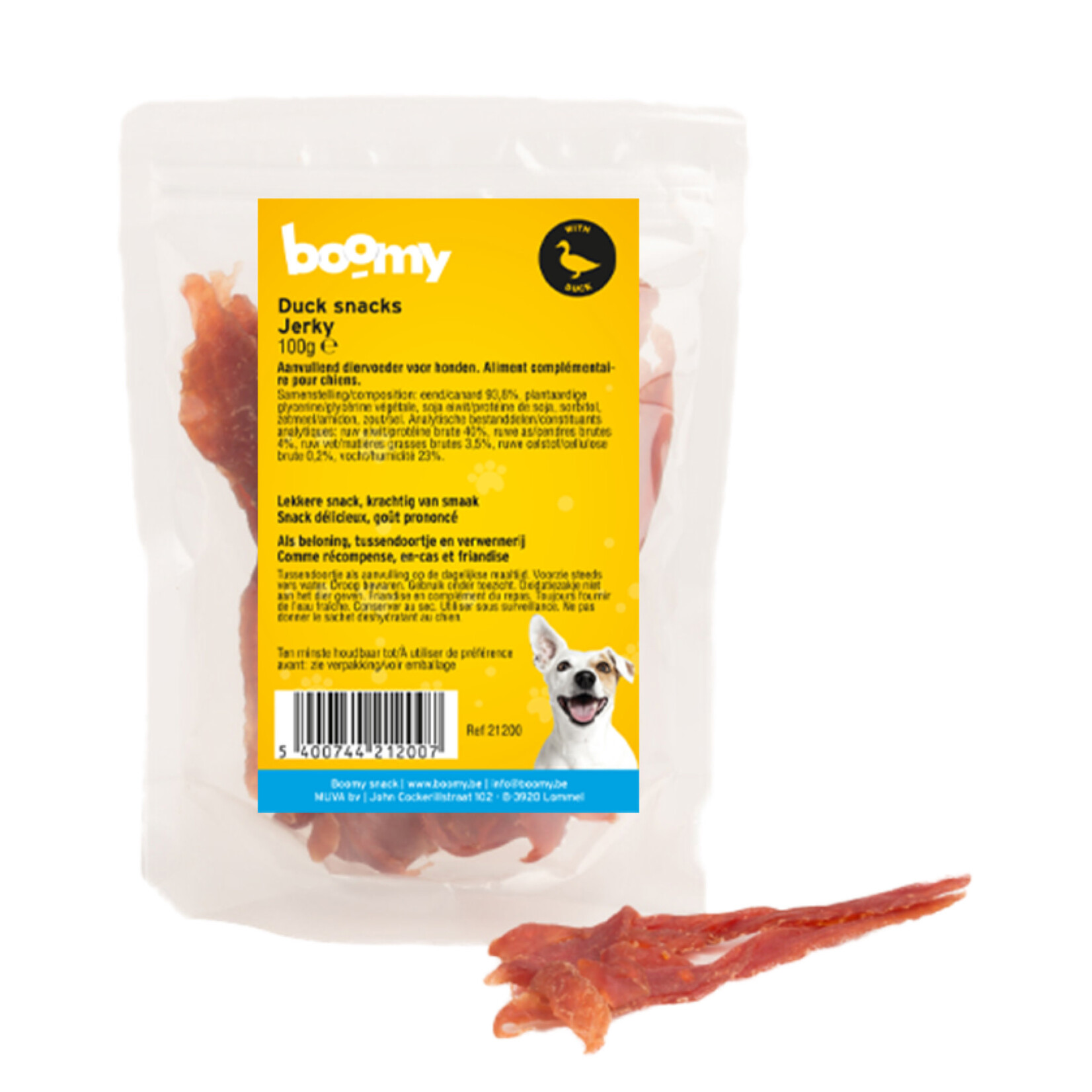 Boomy Duck snacks jerky - 100 gr