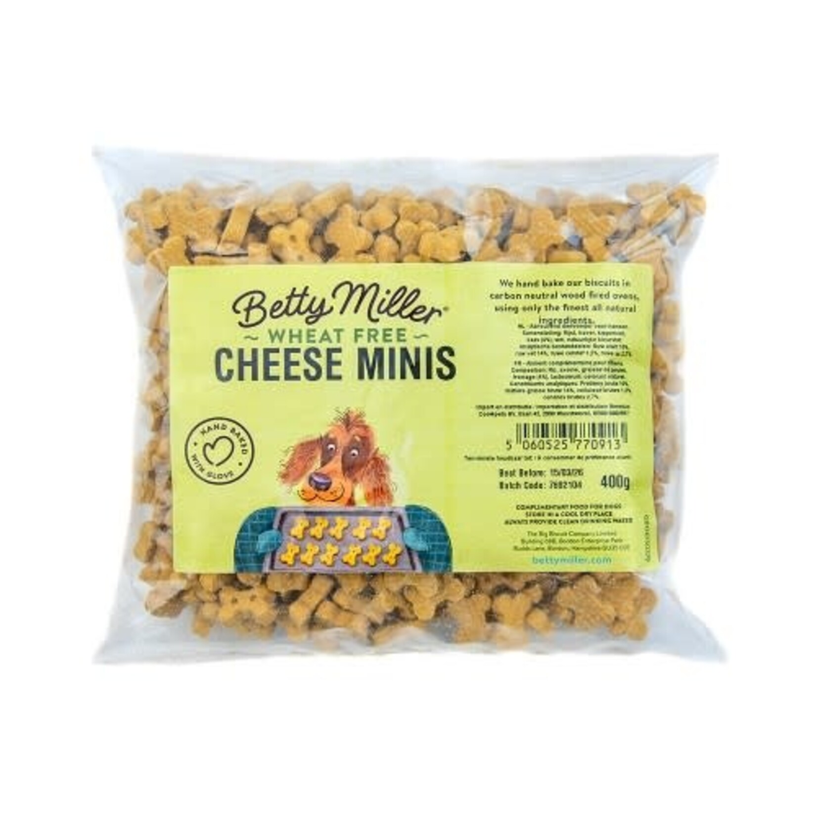 Betty Miller Betty Miller (Wheat Free) Cheese mini’s 400 gr