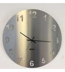 ChantalBrandO Wandklok RVS Amsterdam Large