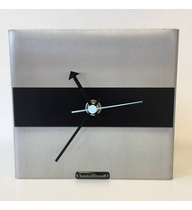 ChantalBrandO Tafelklok RVS NIKE BLACK STRIPE