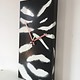 ChantalBrandO Wandklok Zebra Design
