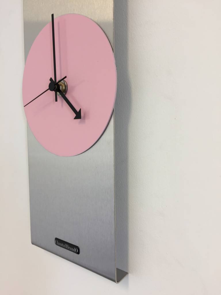 ChantalBrandO Wandklok Pink Eye