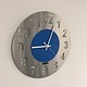 ChantalBrandO Wandklok JUNTE BLUE  & WHITE
