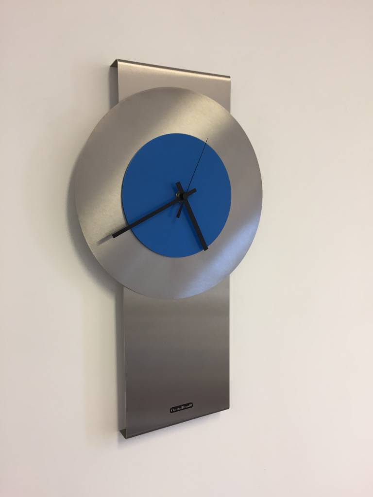 ChantalBrandO Wandklok Pendulum Blue
