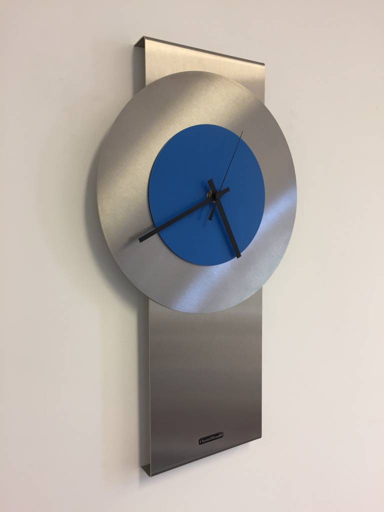 ChantalBrandO Wandklok Pendulum Blue