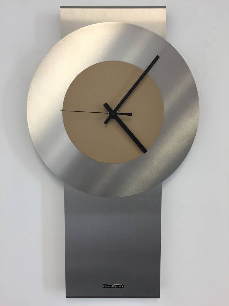ChantalBrandO Wandklok Pendulum Camel Beige