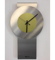 ChantalBrandO Wandklok Pendulum Lime-Green