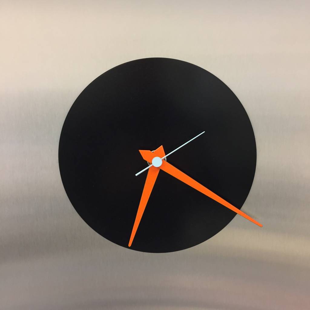 ChantalBrandO Wandklok Black Sun