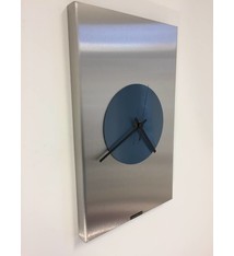 ChantalBrandO Wandklok Oslo Fjord Steel Blue-Grey