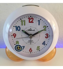 Atlanta Kinderwekker in de kleur wit