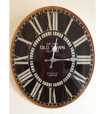 NiceTime Wandklok Old England ovaal