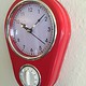 NiceTime Retro keuken klok met timer