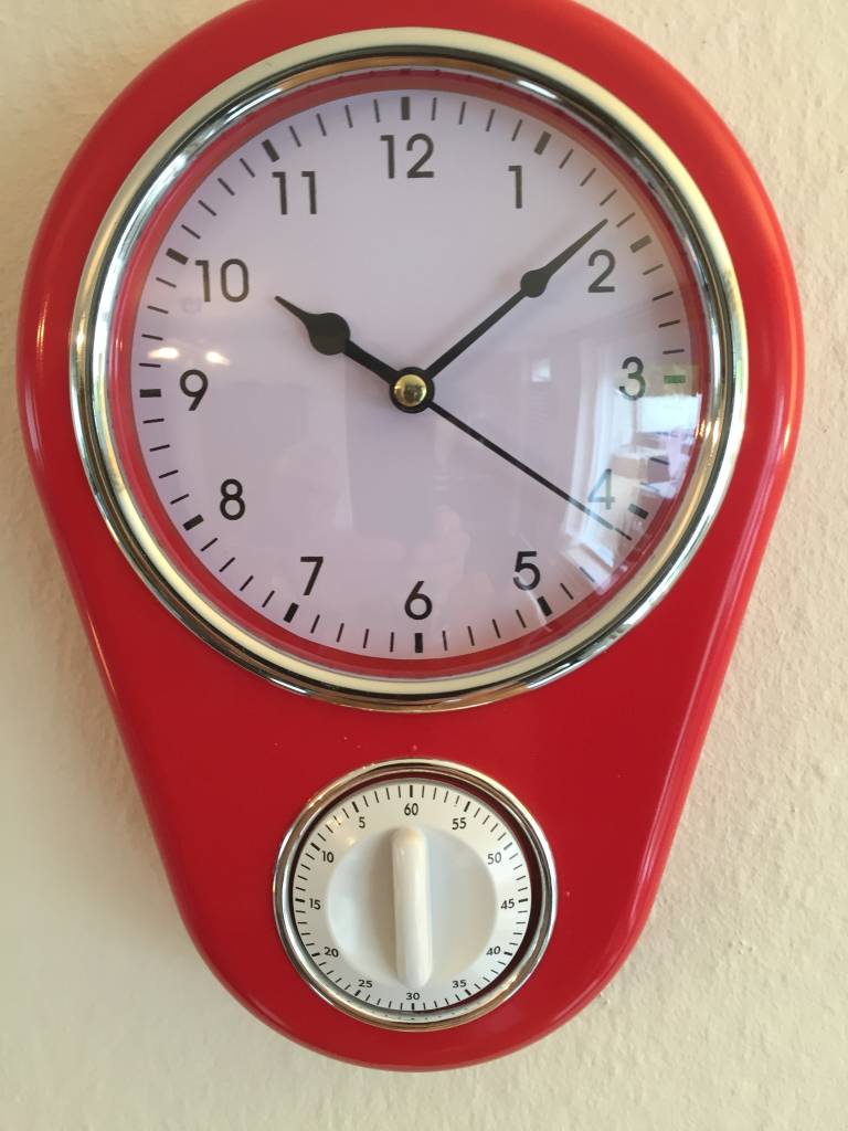 NiceTime Retro keuken klok met timer