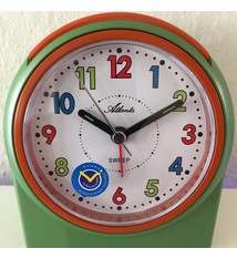 Atlanta Kinderwekker met leerfunctie groen