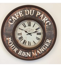 NiceTime Wandklok Cafe de Paris vintage retro