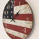 NiceTime Wandklok USA STAR AND STRIPES