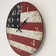 NiceTime Wandklok USA STAR AND STRIPES